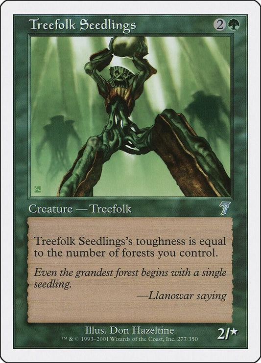 Treefolk Seedlings #277 7th Edition