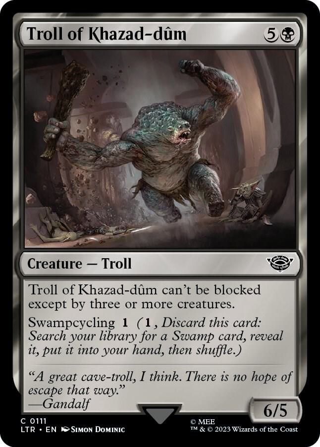 Troll of Khazad-dum #111 Universes Beyond: The Lord of the Rings: Tales of Middle-Earth