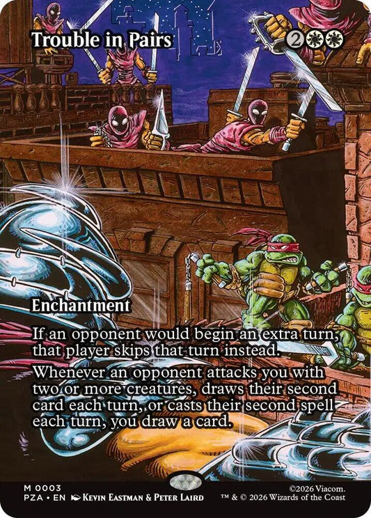 Trouble in Pairs (Borderless) #3 Teenage Mutant Ninja Turtles Source Material
