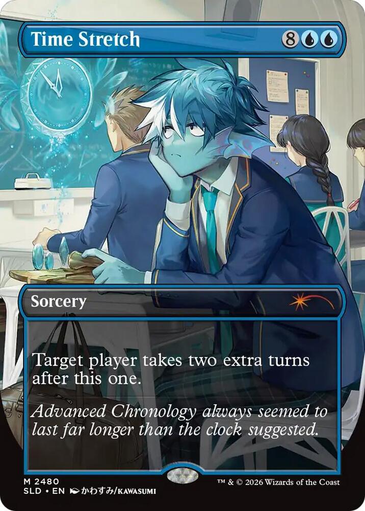 Time Stretch #2480 FOIL Secret Lair Drop Series
