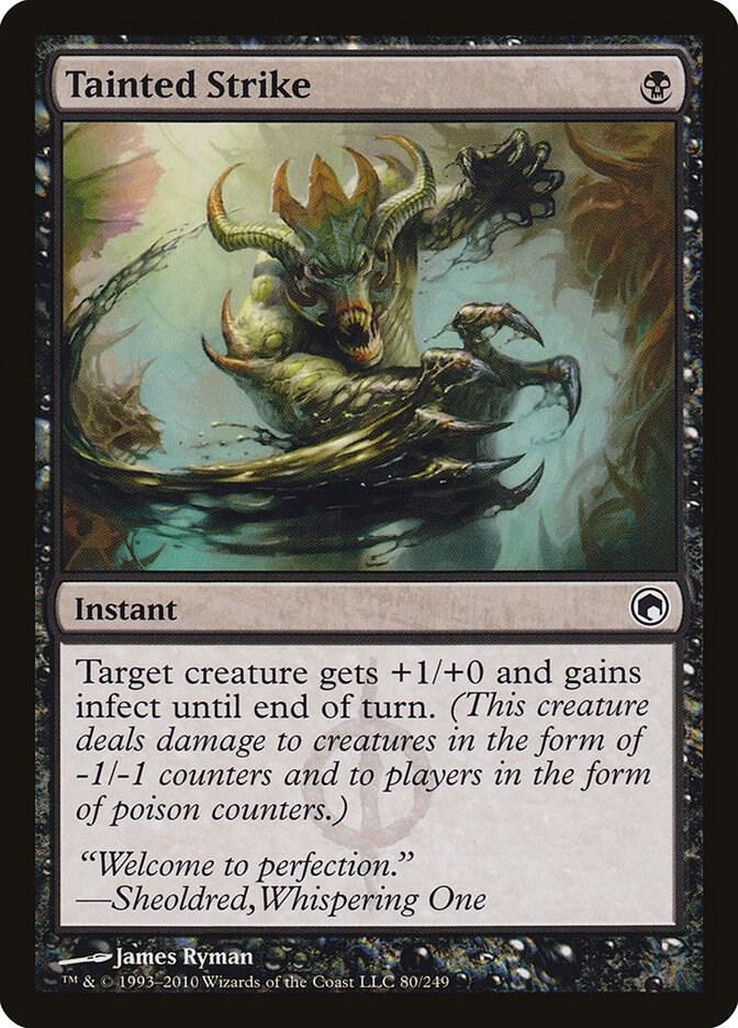 Tainted Strike #80 Scars of Mirrodin