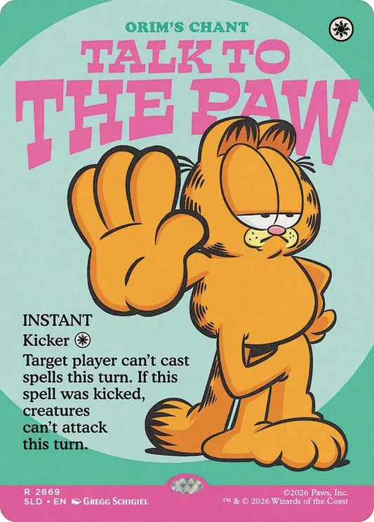 Talk to the Paw (Orim's Chant) #2669 Secret Lair Drop Series