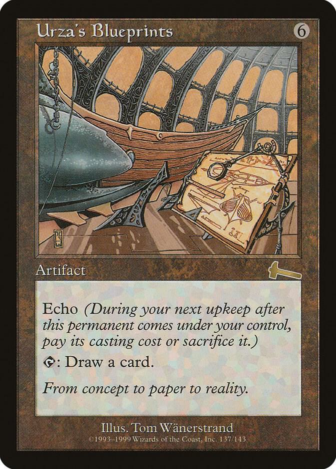 Urza's Blueprints #137 Urza's Legacy