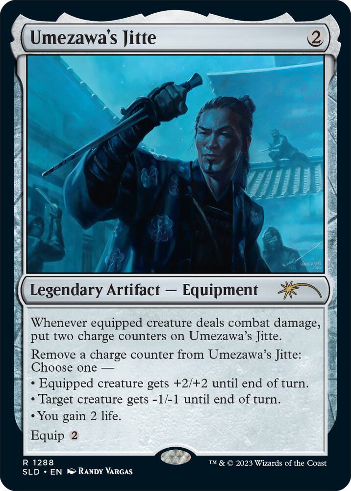 Umezawa's Jitte #1288 FOIL Secret Lair Drop Series