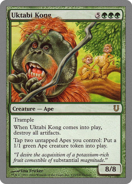 Uktabi Kong #115 Unhinged
