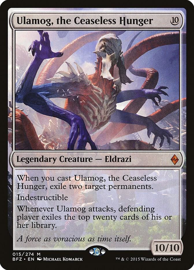 Ulamog, the Ceaseless Hunger #15 Battle for Zendikar