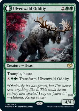 Ulvenwald Oddity #225 FOIL Innistrad: Crimson Vow