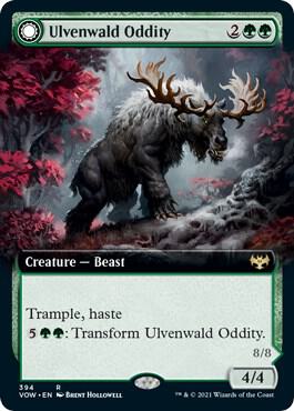 Ulvenwald Oddity #394 (Extended Art) FOIL Innistrad: Crimson Vow