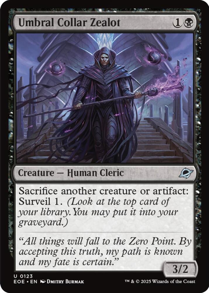 Umbral Collar Zealot #123 Edge of Eternities
