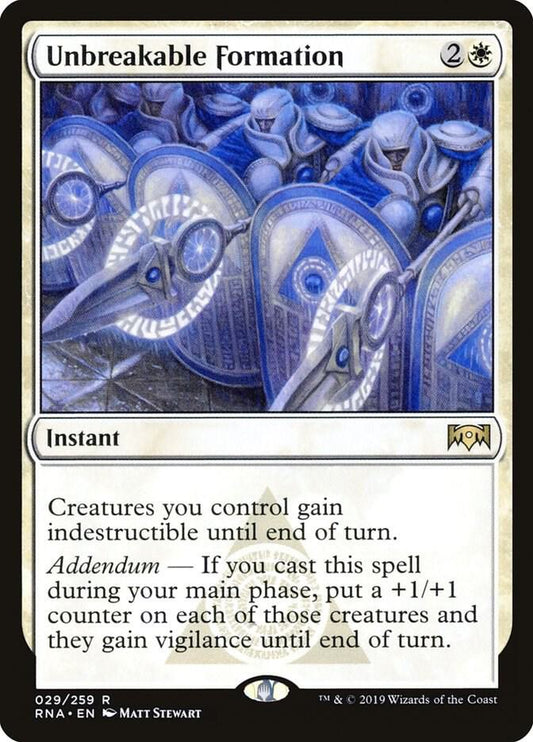 Unbreakable Formation #29 Ravnica Allegience
