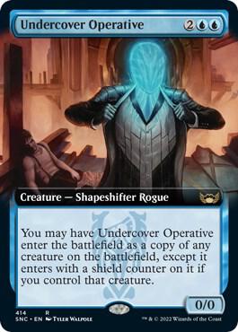 Undercover Operative #414 FOIL (Extended Art) Streets of New Capenna