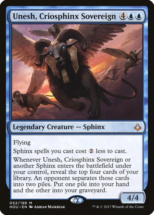 Unesh, Criosphinx Sovereign #52 Hour of Devastation