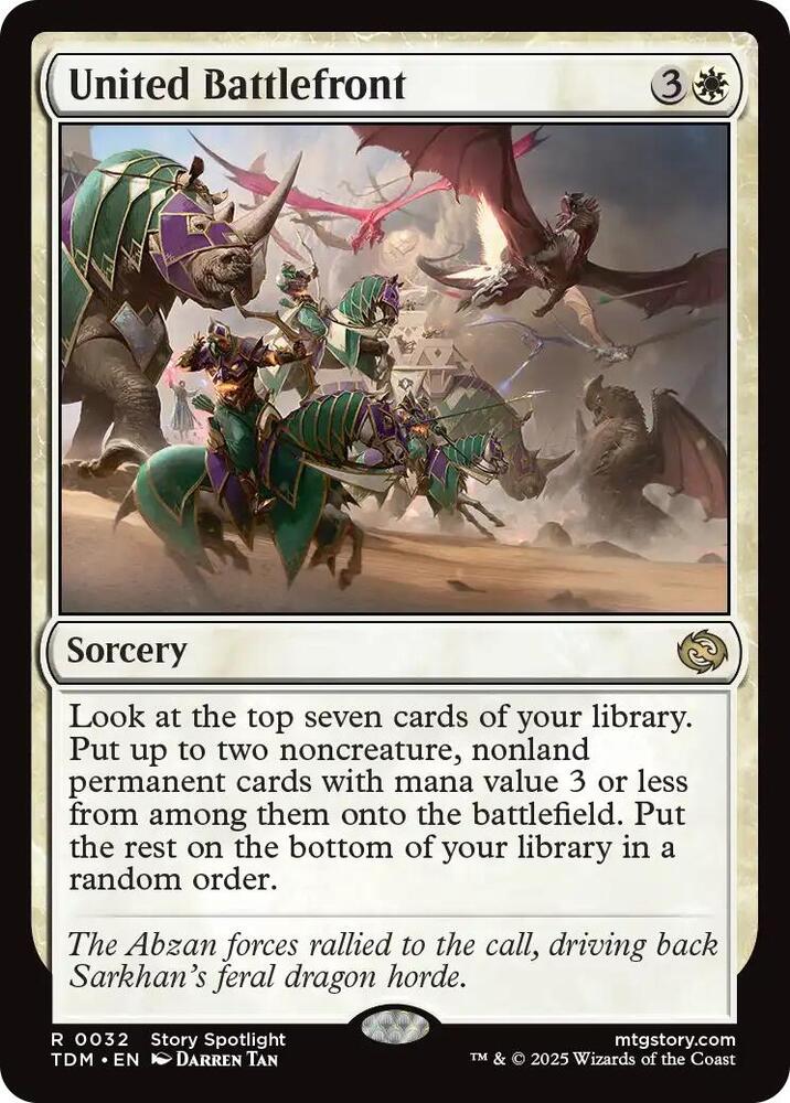 United Battlefront #32 Tarkir: Dragonstorm