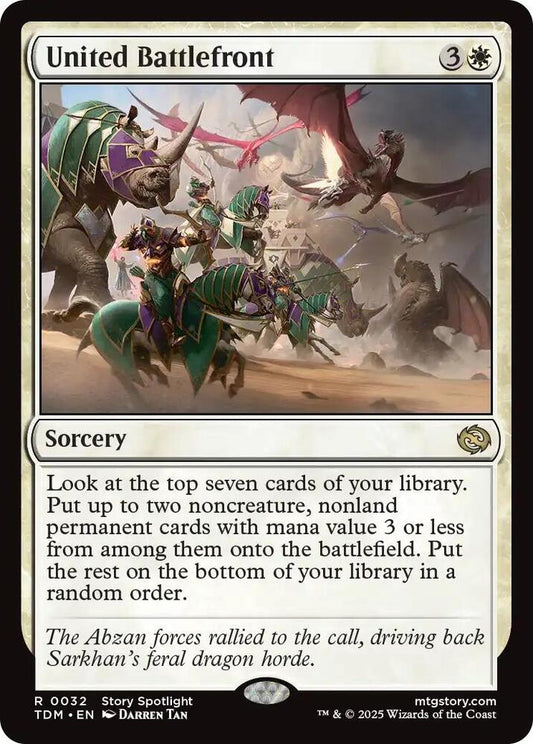 United Battlefront #32 Tarkir: Dragonstorm