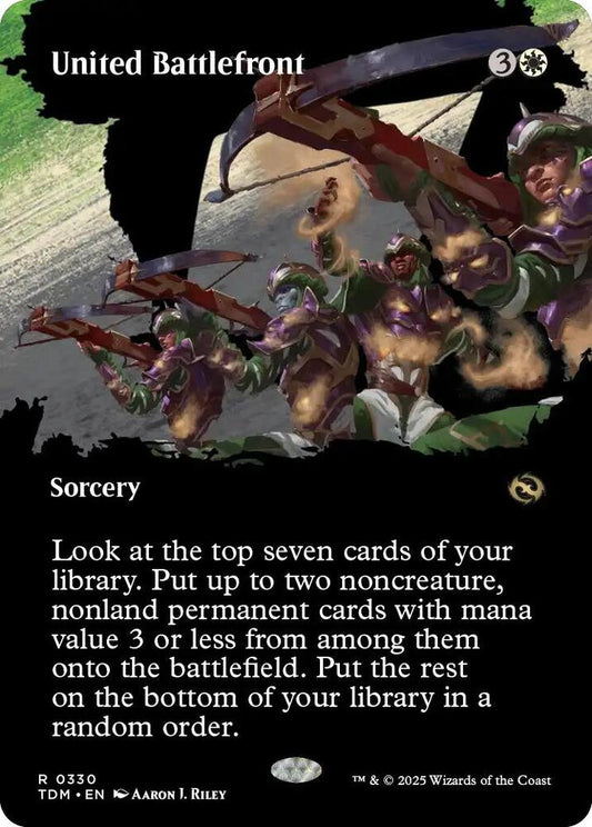 United Battlefront #330 (Borderless) Tarkir: Dragonstorm