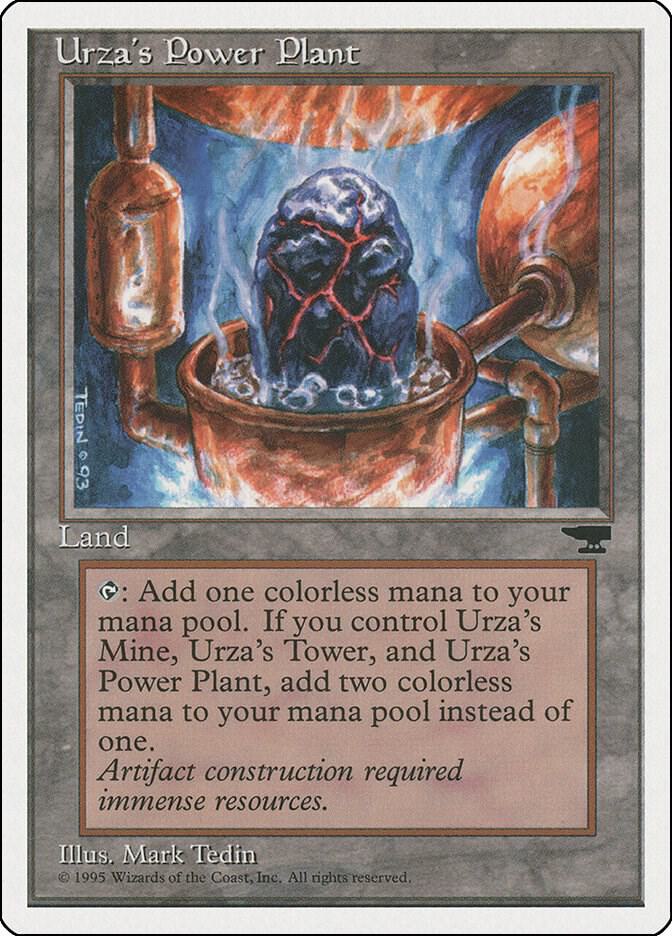 Urza's Power Plant (Rock in Pot) - Chronicles