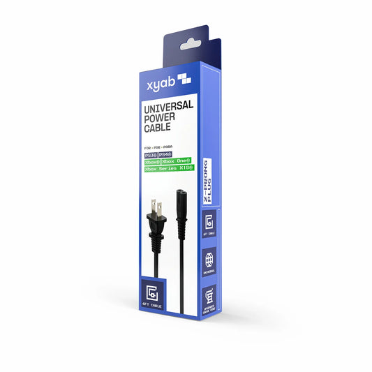 Universal Power Cable (PS3, PS4, Xbox, Xbox One) (XYAB)