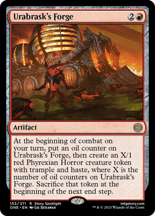 Urabrask's Forge #153 FOIL Phyrexia: All Will Be One