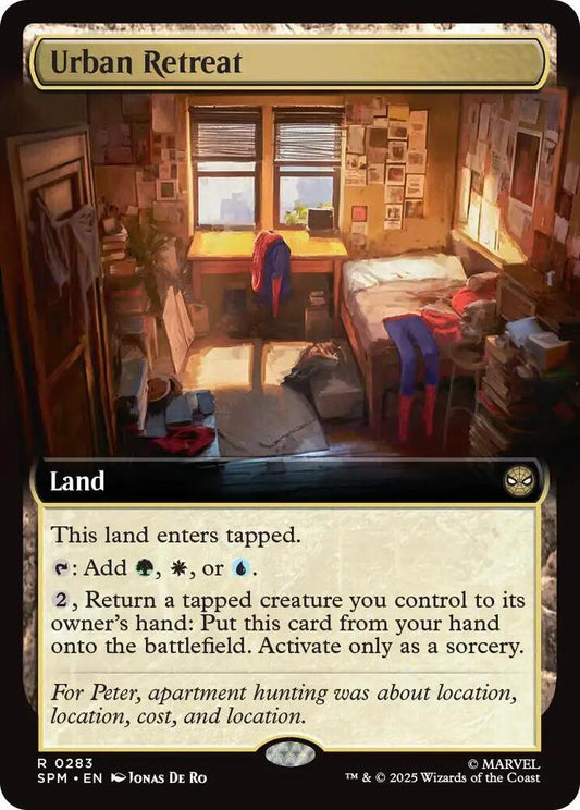Urban Retreat (Extended Art) #283 FOIL Marvel's Spider-Man