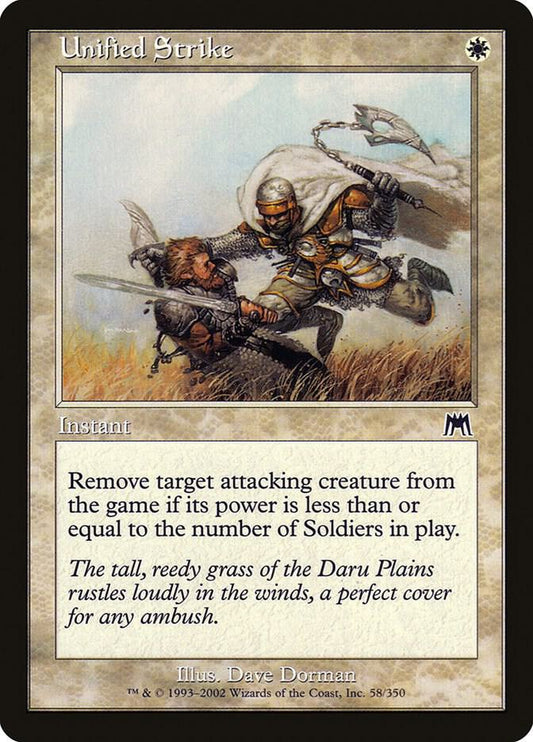 Unified Strike #58 FOIL Onslaught