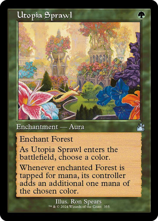 Utopia Sprawl #355 (Retro Frame) Ravnica Remastered