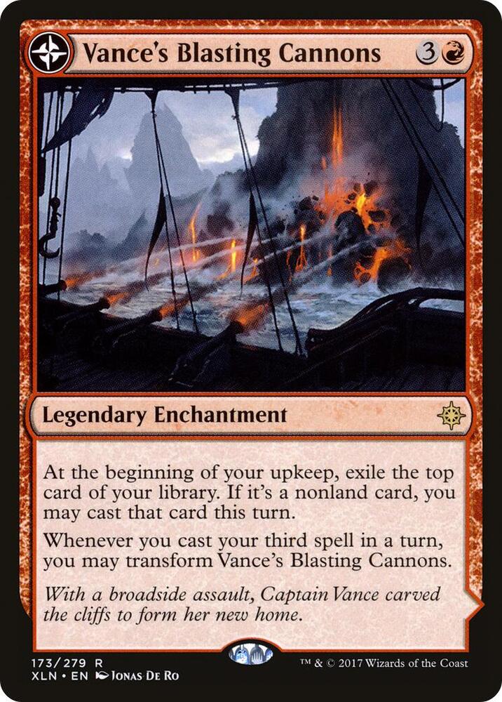 Vance's Blasting Cannons #173 Ixalan