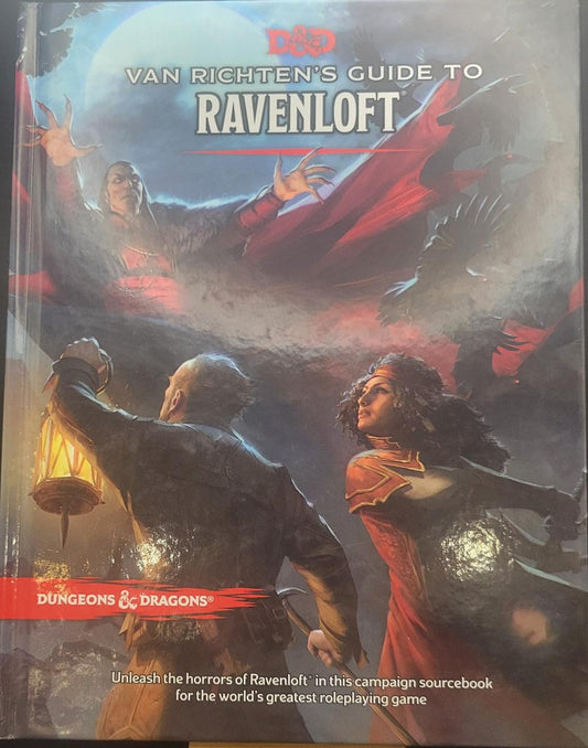 Dungeons & Dragons Van Richten's Guide to Ravenloft (5th Edition, 1st printing) (2021)