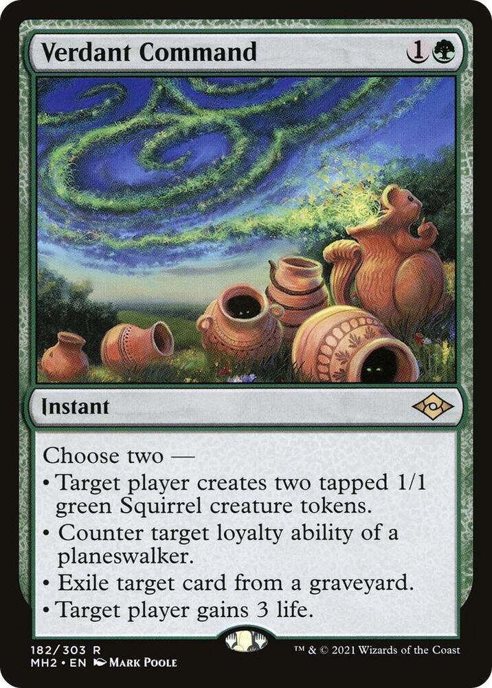 Verdant Command #182 Modern Horizons 2