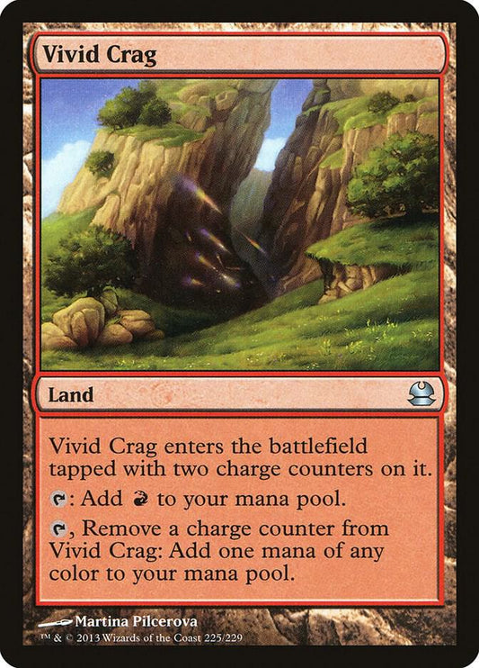 Vivid Crag #225 FOIL Modern Masters