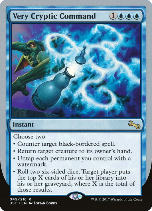 Very Cryptic Command (E) #49 Unstable