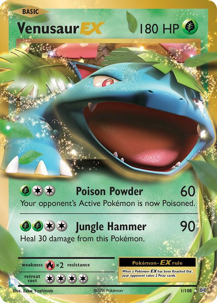Venusaur EX #1 XY - Evolutions