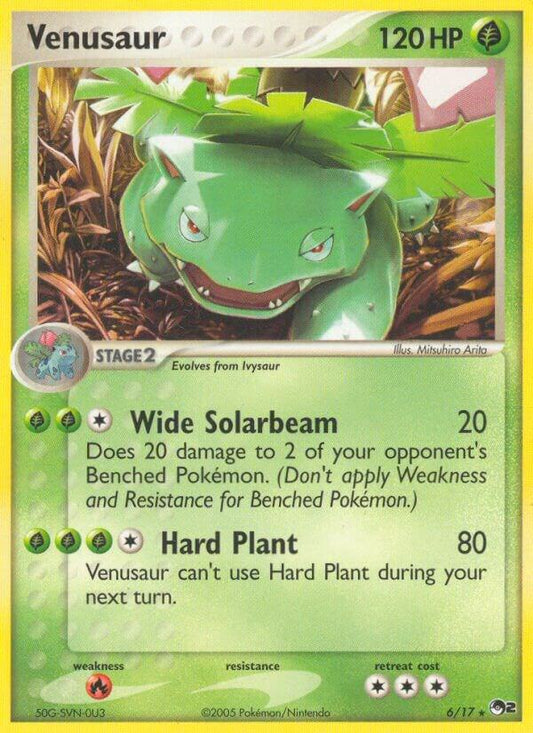 Venusaur #6 FOIL POP Series 2