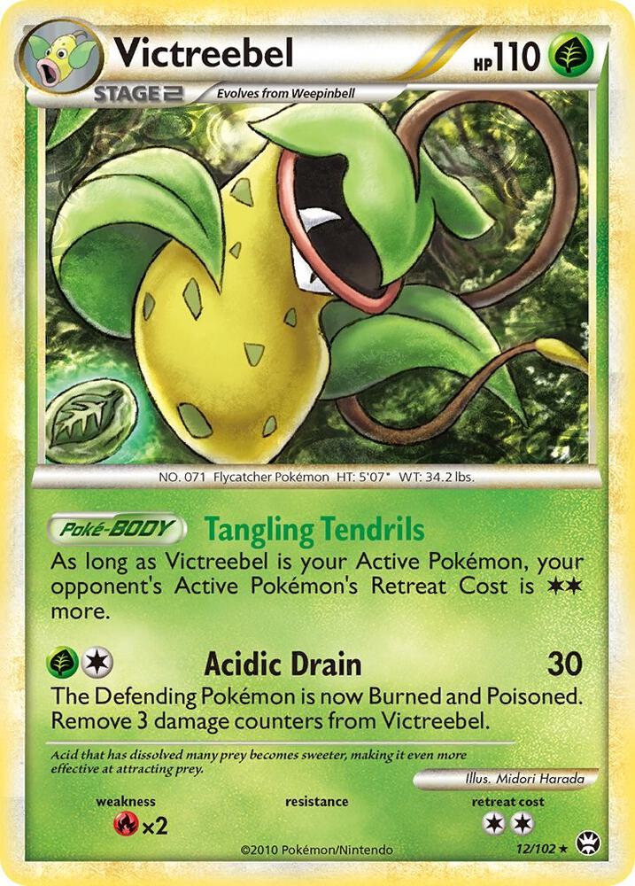 Victreebel #12 HOLOFOIL Triumphant