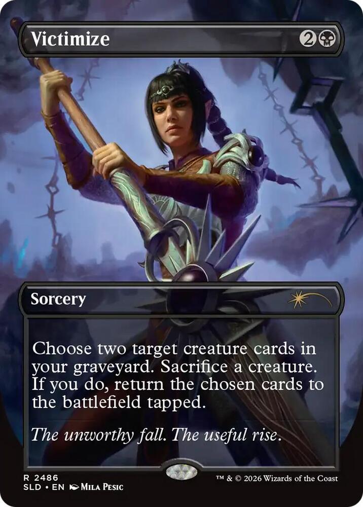 Victimize #2486 FOIL Secret Lair Drop Series