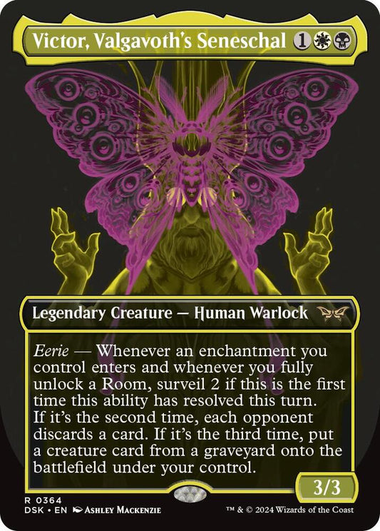 Victor, Valgavoth's Seneschal #363 (Showcase) FOIL Duskmourn: House of Horror