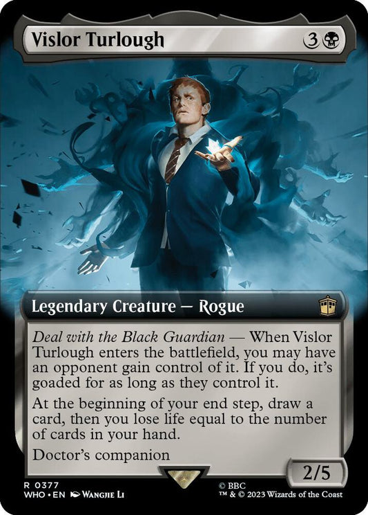 Vislor Turlough #377 (Extended Art) Universes Beyond: Doctor Who