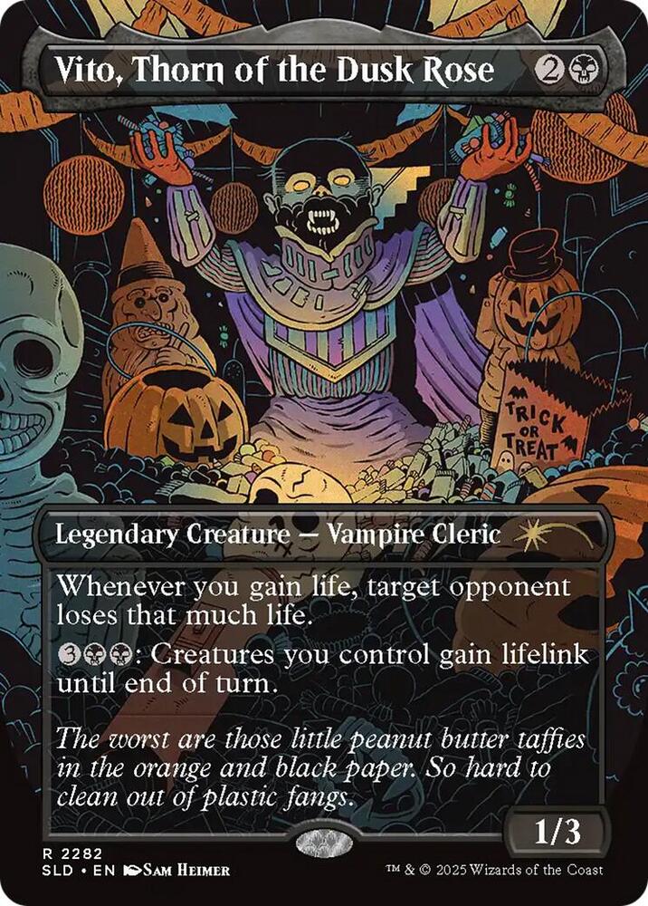 Vito, Thorn of the Dusk Rose #2282 Secret Lair Drop Series