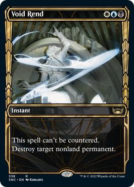 Void Rend #338 (Showcase) FOIL Streets of New Capenna