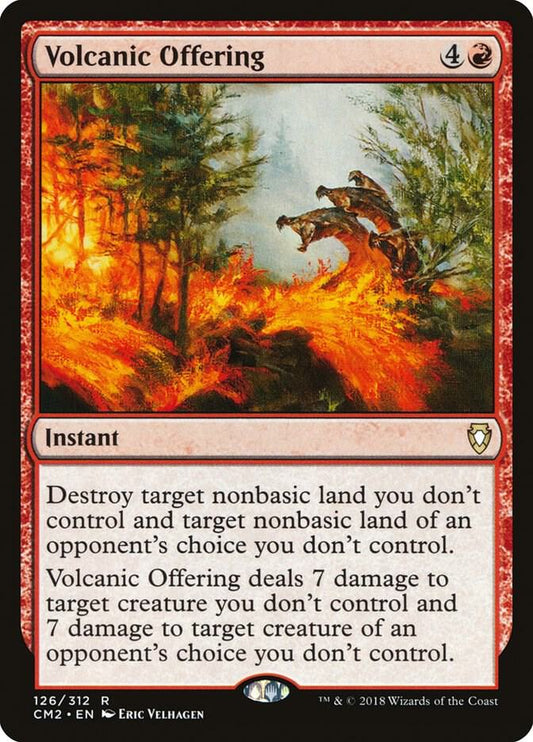 Volcanic Offering #126 Commander Anthology Volume II