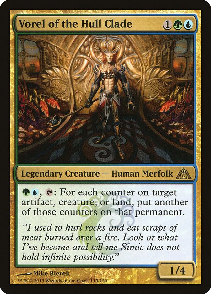 Vorel of the Hull Clade #115 FOIL Dragon's Maze
