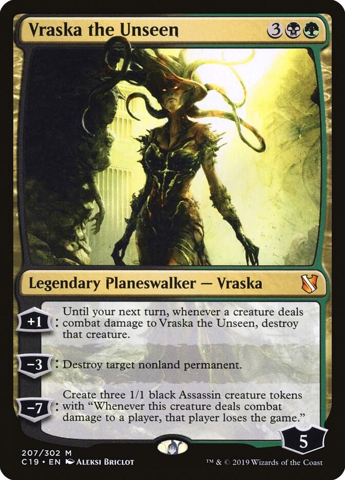 Vraska the Unseen #207 Commander 2019