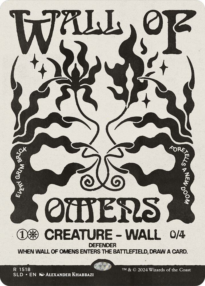 Wall of Omens #1518 Secret Lair Drop Series