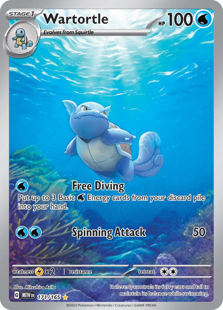 Wartortle #171 SV: Scarlet & Violet 151