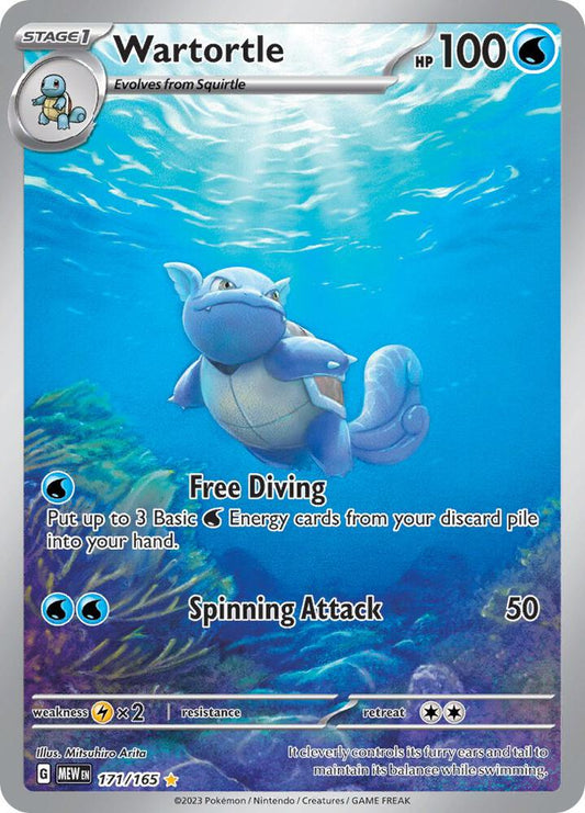 Wartortle #171 SV: Scarlet & Violet 151