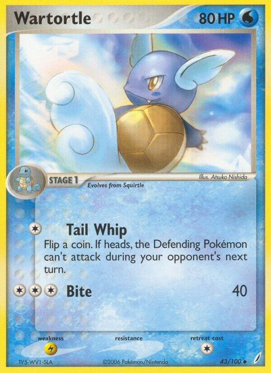 Wartortle #43 Crystal Guardians