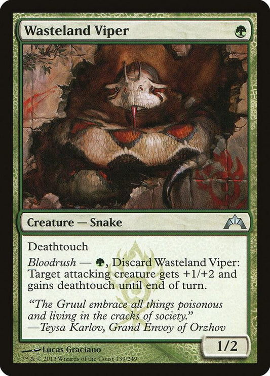 Wasteland Viper #139 FOIL Gatecrash