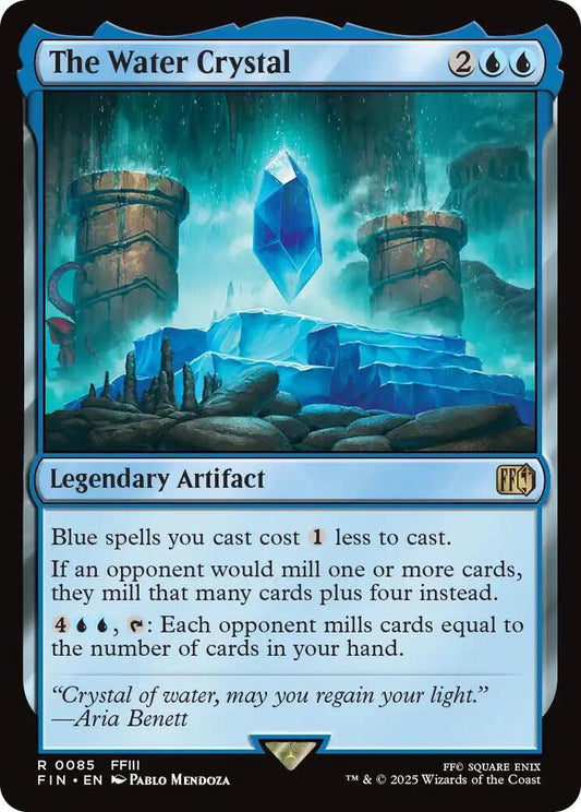 The Water Crystal #85 FOIL Final Fantasy