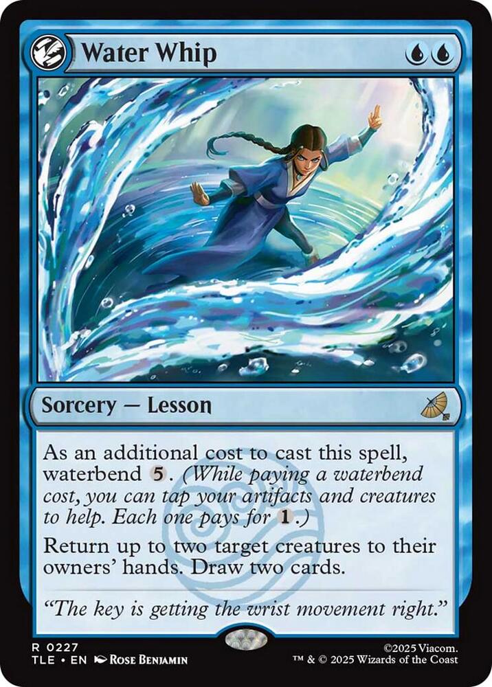 Water Whip #227 FOIL Avatar: The Last Airbender: Eternal-Legal