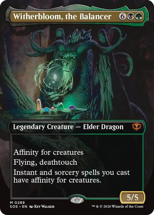 Witherbloom, the Balancer (Borderless) #288 FOIL Secrets of Strixhaven