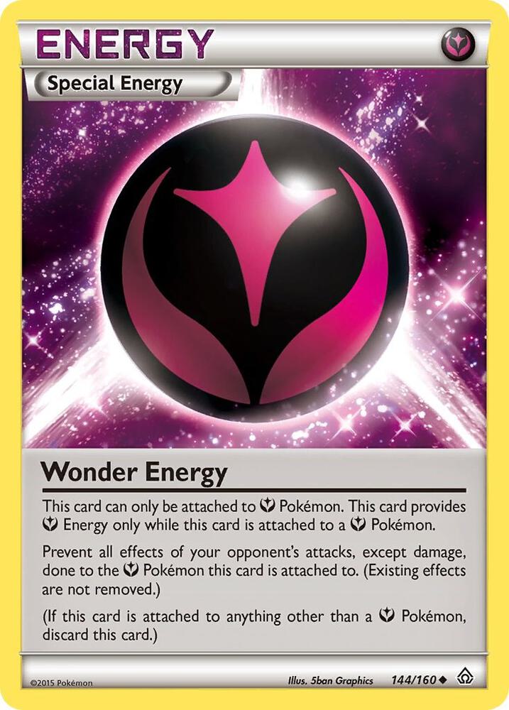 Wonder Energy #144 REVERSE HOLOFOIL XY - Primal Clash